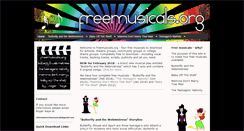 Desktop Screenshot of freemusicals.org